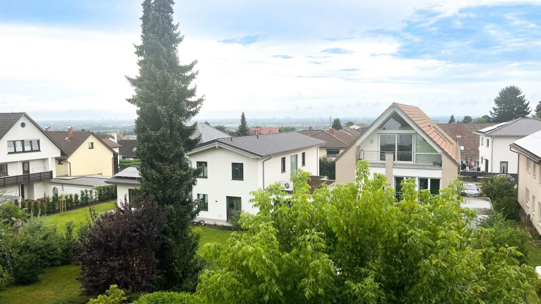 Ausblick Balkon