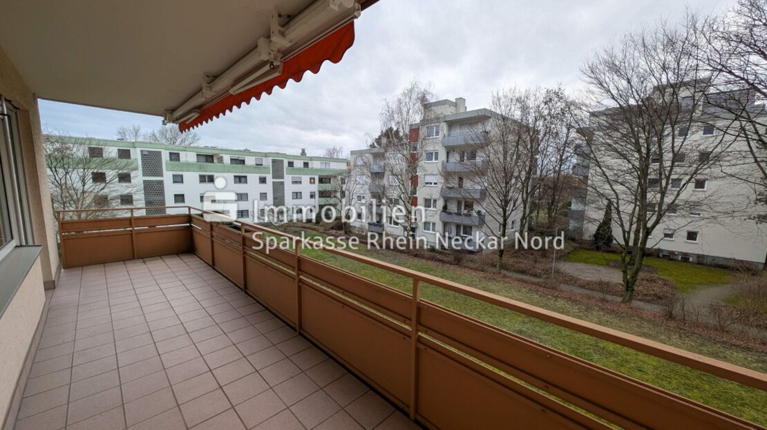 Balkon mit schönem Ausblick