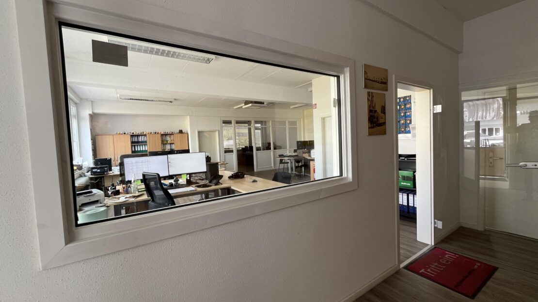 Blick in die Büroräume