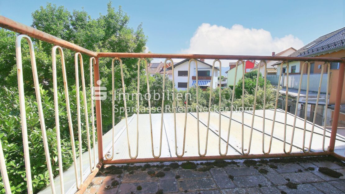 Balkon des SZ im OG