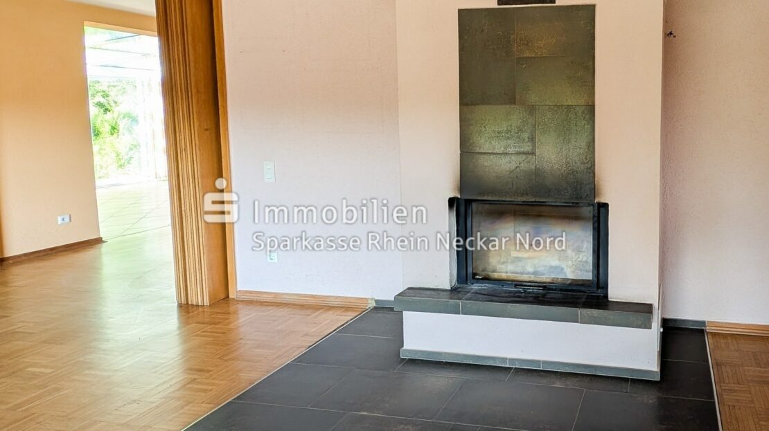 Kamin im Wohnzimmer