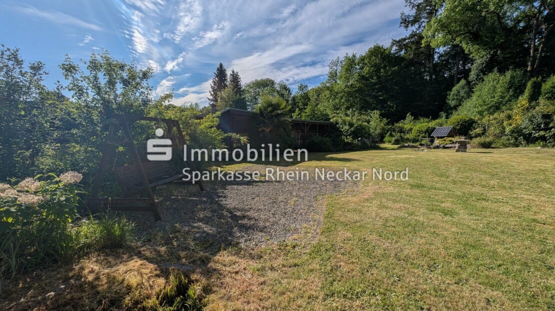 Platz zum Entspannen im Garten
