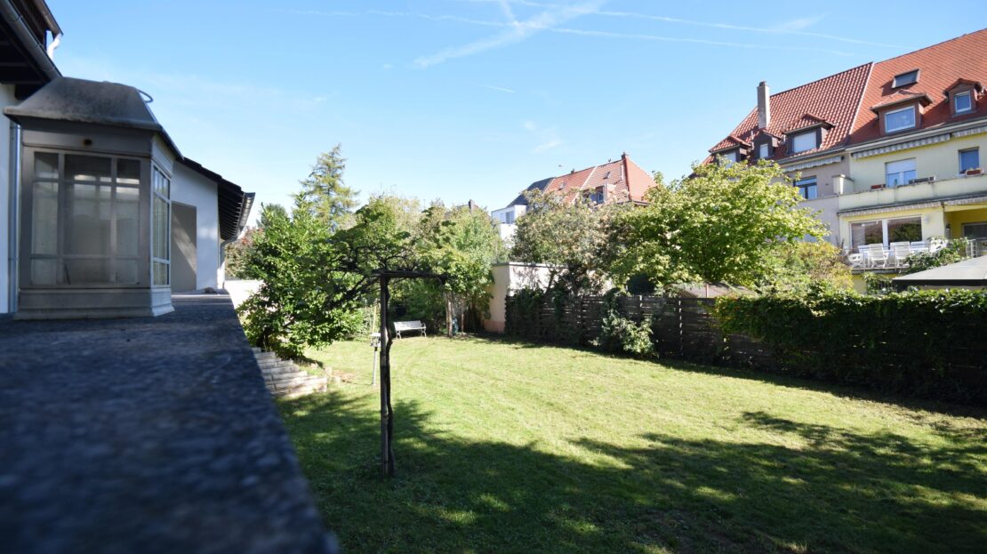Blick in den Garten