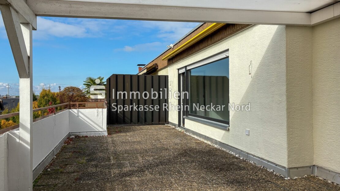 Süd-/West Dachterrasse