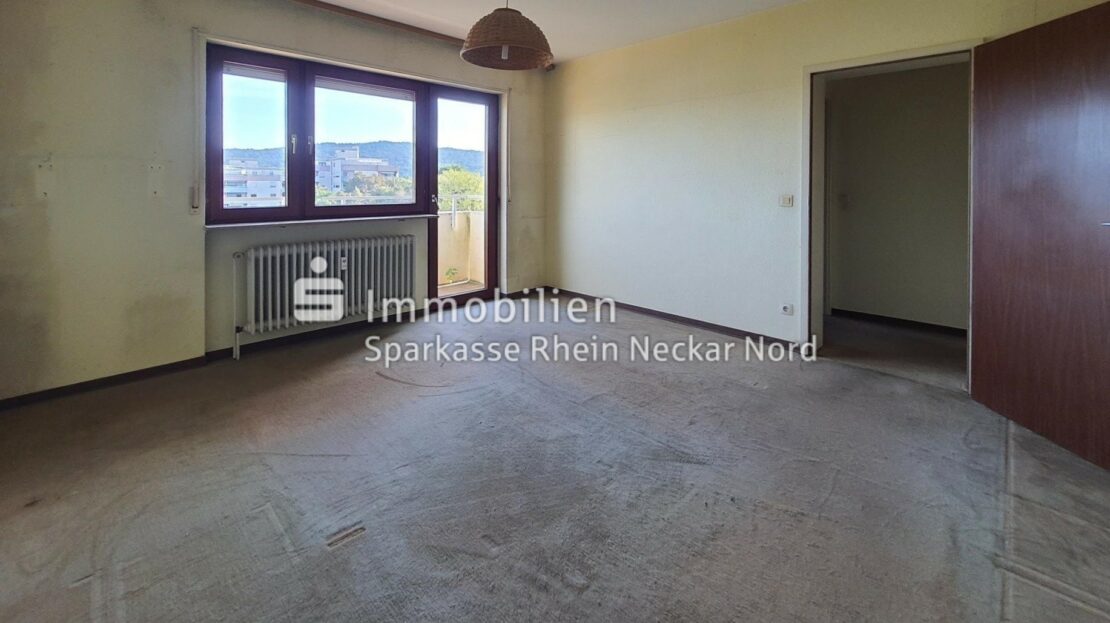 Schlafzimmer mit Balkon