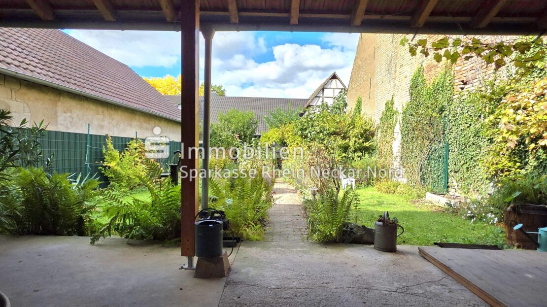 Ansicht rückwärtiger Garten