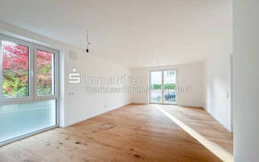 Blick in offene Wohnküche