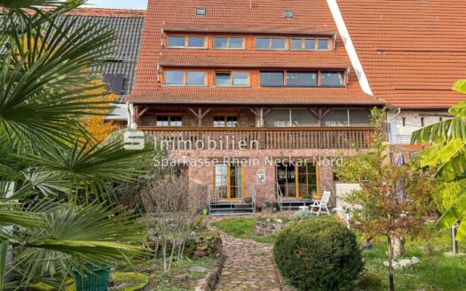 Wohnen wie im Haus: EG-Wohnung mit 400 m² Garten in Mannheim-Seckenheim