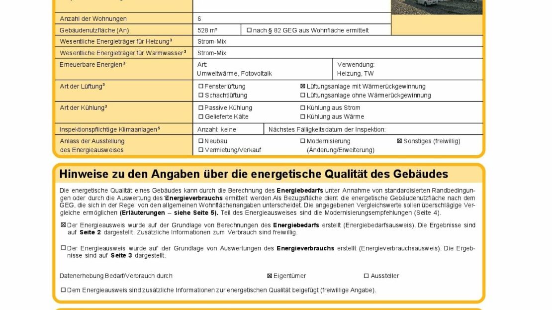 Energieausweis- Kleiststr. 42