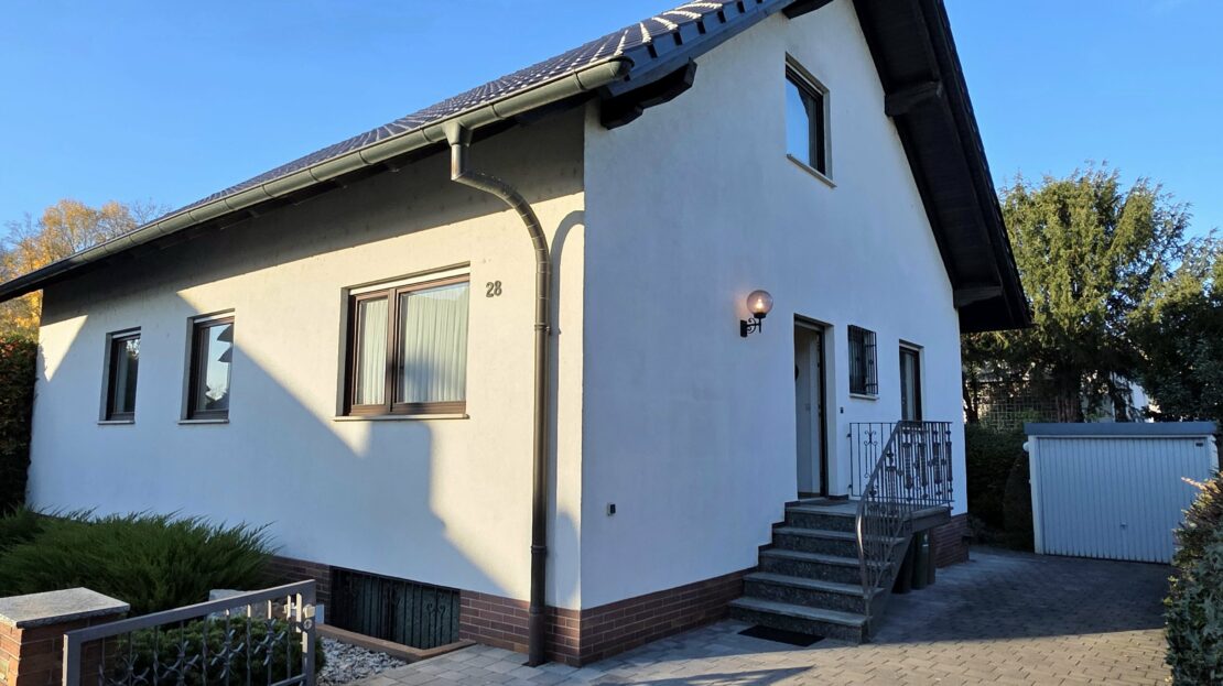 Hausansicht von vorne