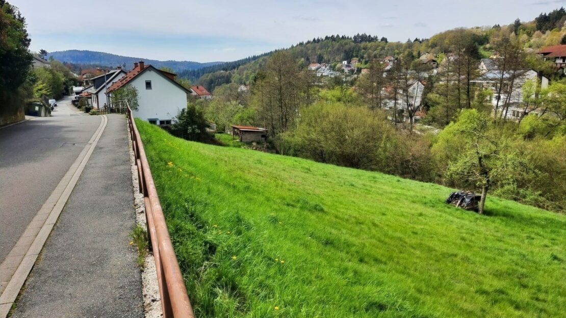 Ansicht von der Straße aus