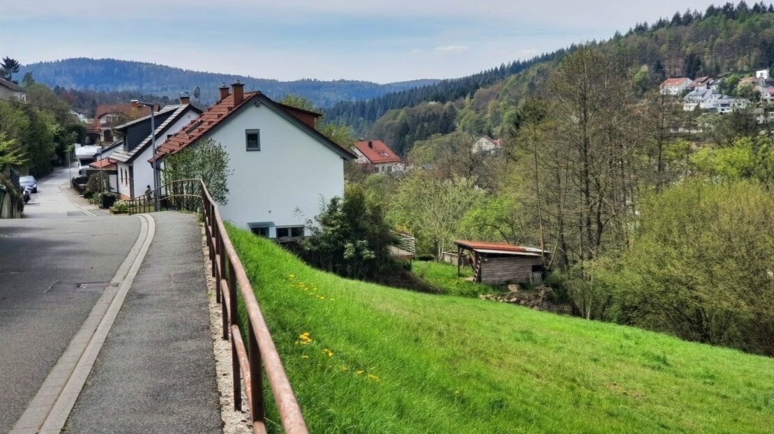 Ansicht von der Straße aus