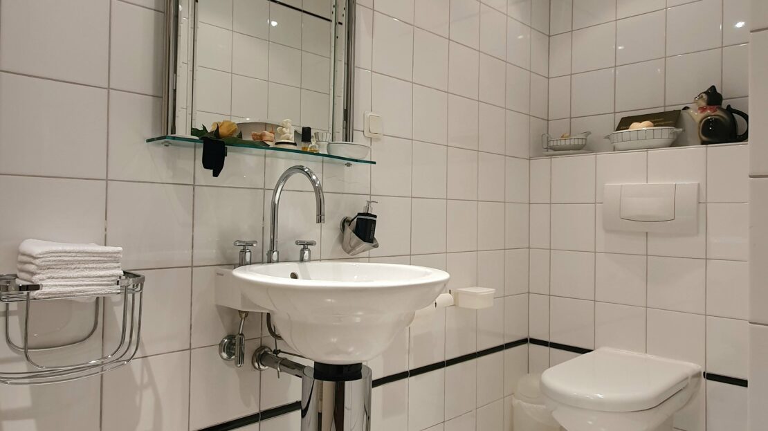 Gäste-WC im Gartengeschoss