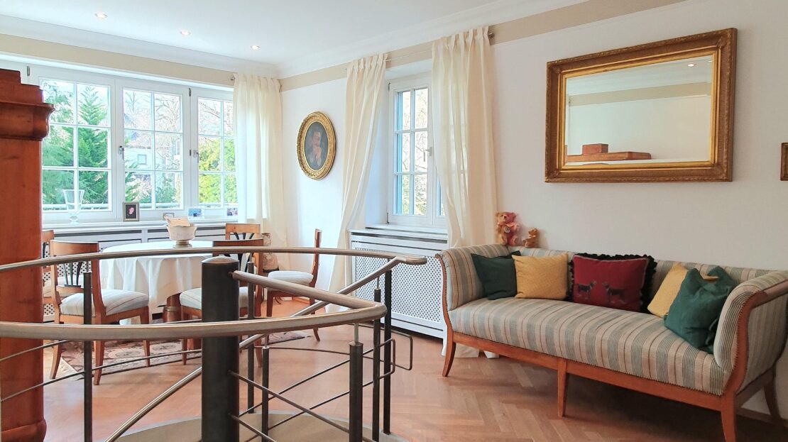 Empfangszimmer im Erdgeschoss