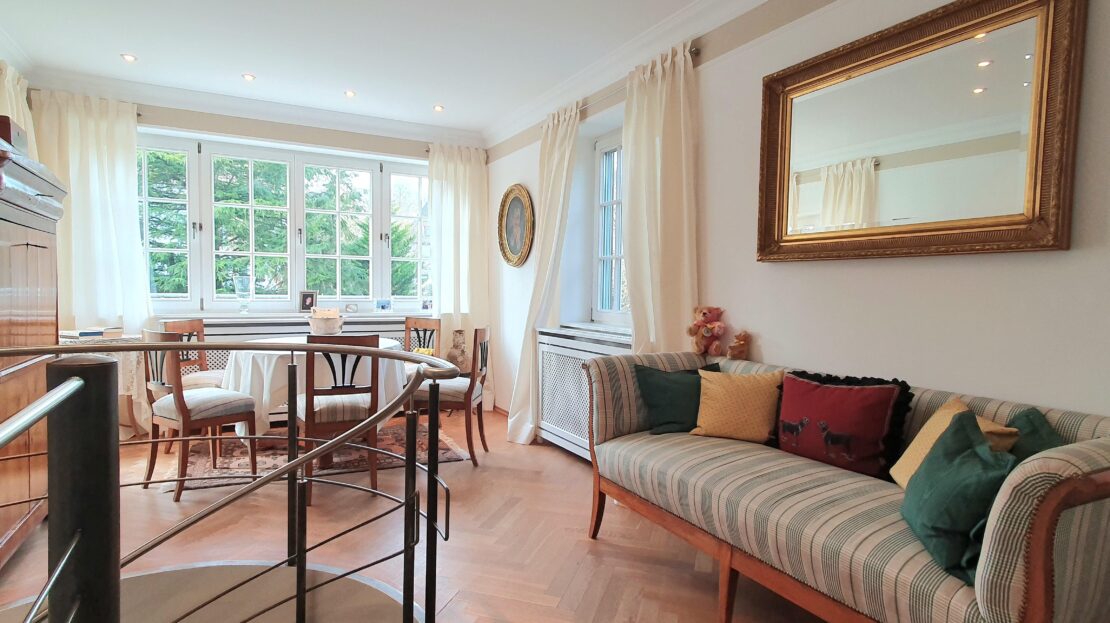 Empfangszimmer im Erdgeschoss