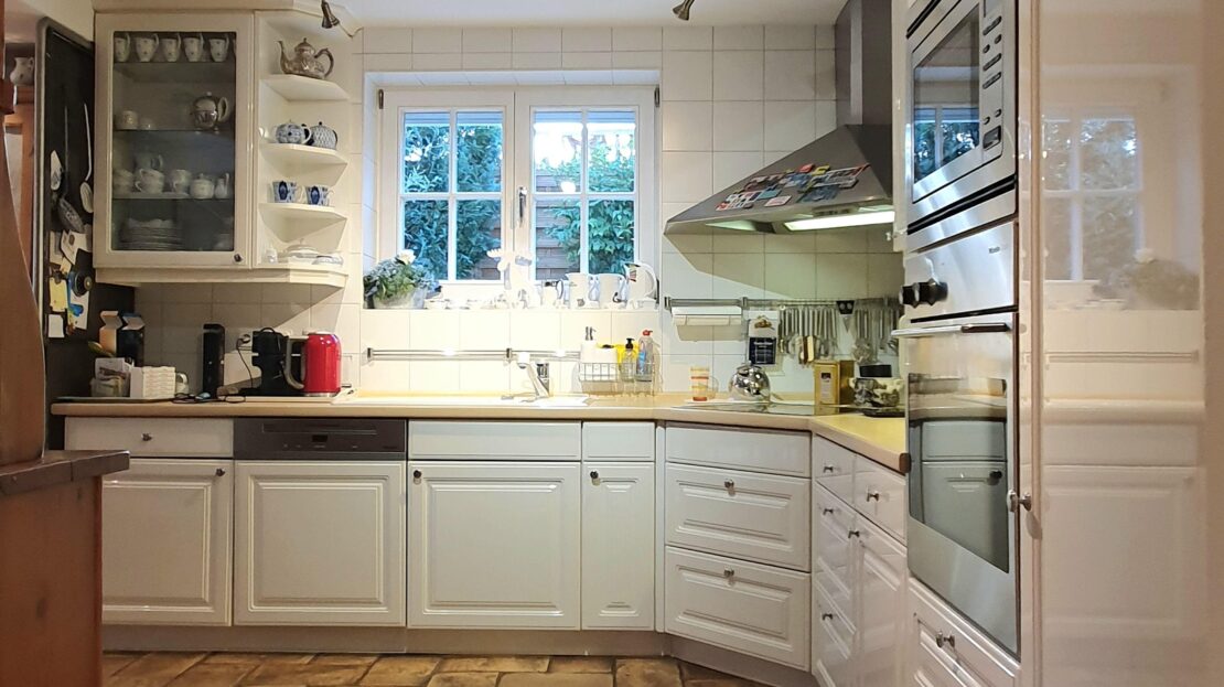 Wohnküche im Gartengeschoss