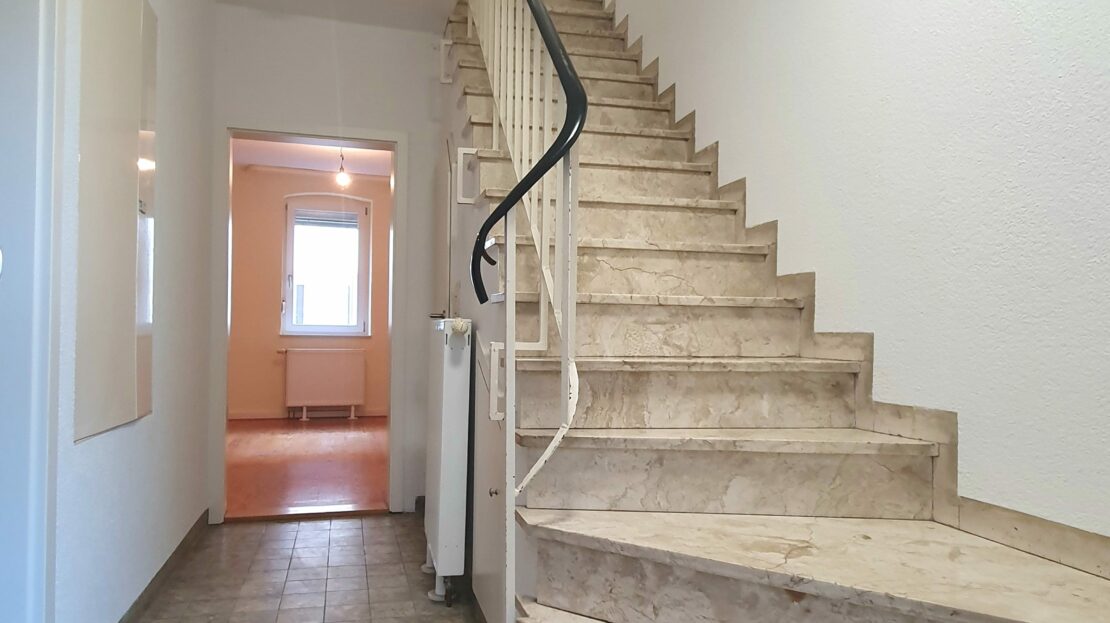 Blick ins Treppenhaus