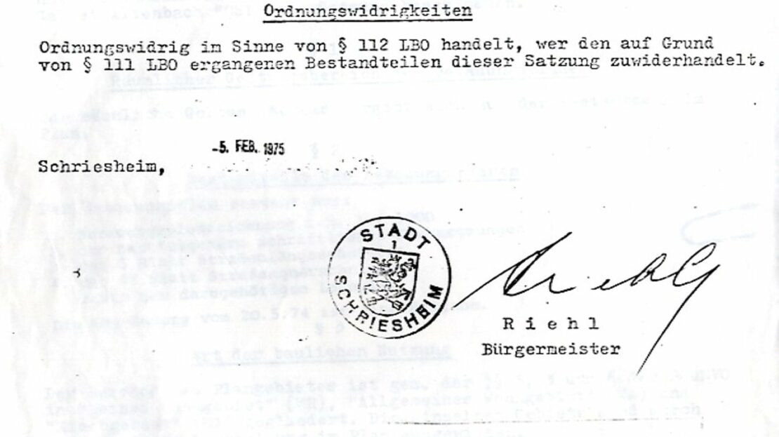 Satzung über B-Plan