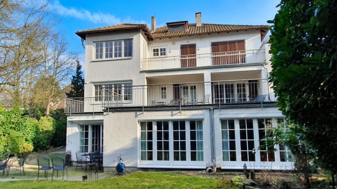 Hausansicht Gartengeschoss