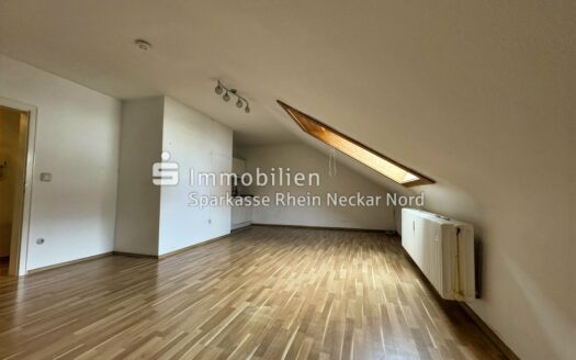 1-Zimmer-Dachgeschosswohnung in Schwetzingen