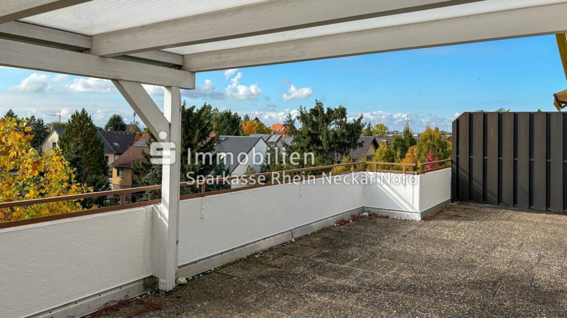 Süd-/West Dachterrasse