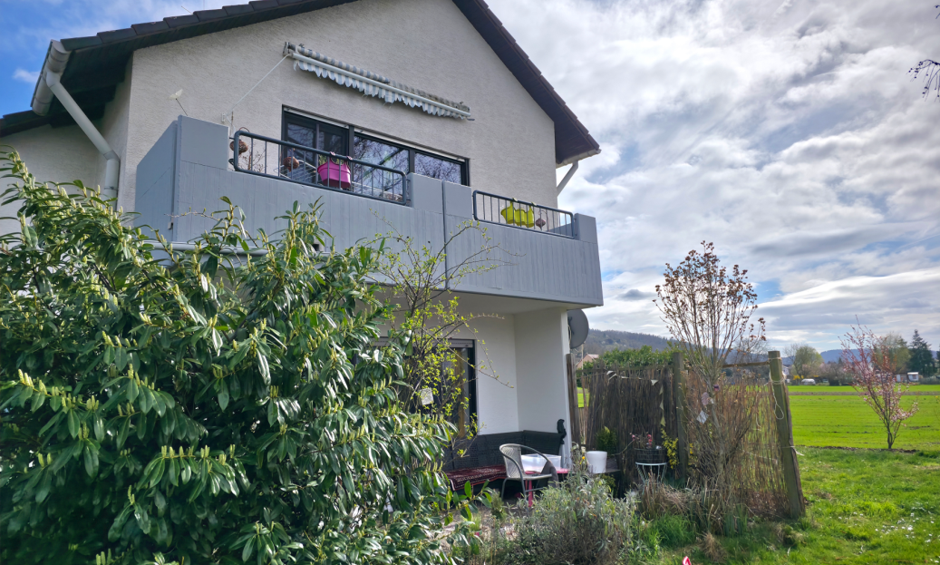 Hausansicht von Gartenseite