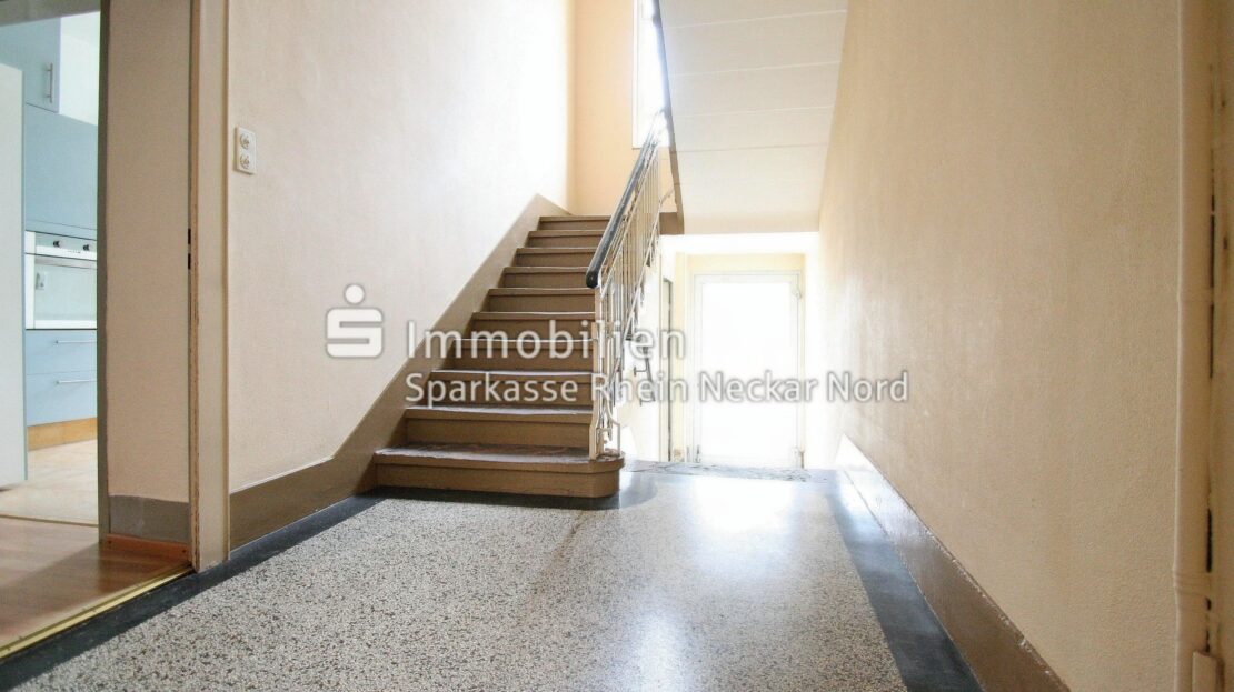 Terrazzoboden Treppenhaus EG