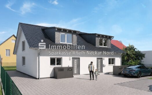 Modernes Familienidyll: Neubau-DHH mit Garten, Terrasse & Top-Energie