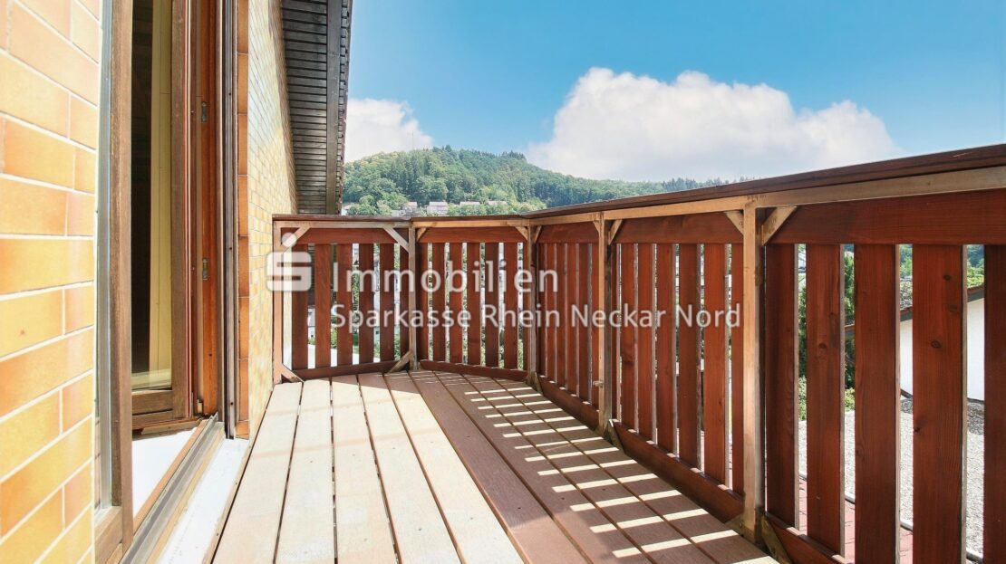 Balkon des Studio