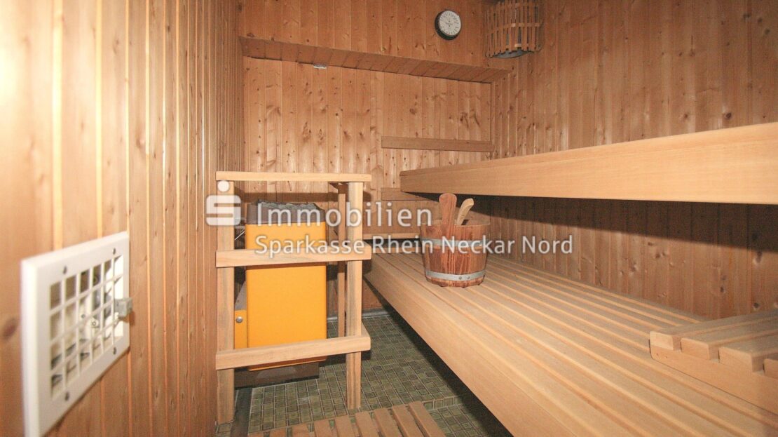 Hauseigene Sauna!