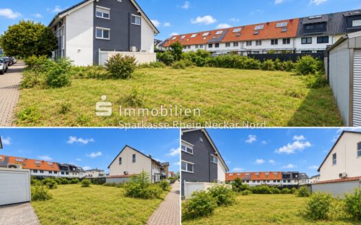 Zwei zusammenhängende Baugrundstücke mit je ca. 262 m² – für Doppelhausbebauung