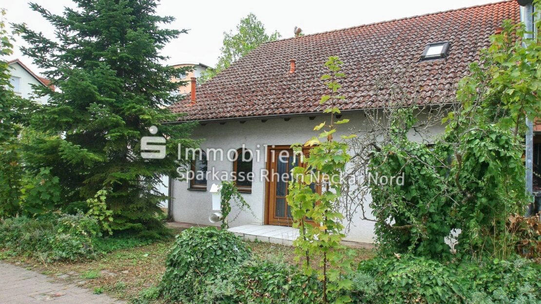 Haus seitlicher Blick